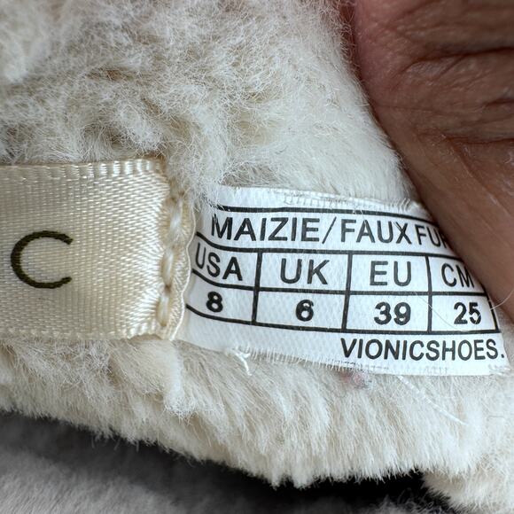 Vionic Divine Maizie Supportive Slipper Boot Womens‎ US 8 Brown Rubber Sole - Picture 12 of 14